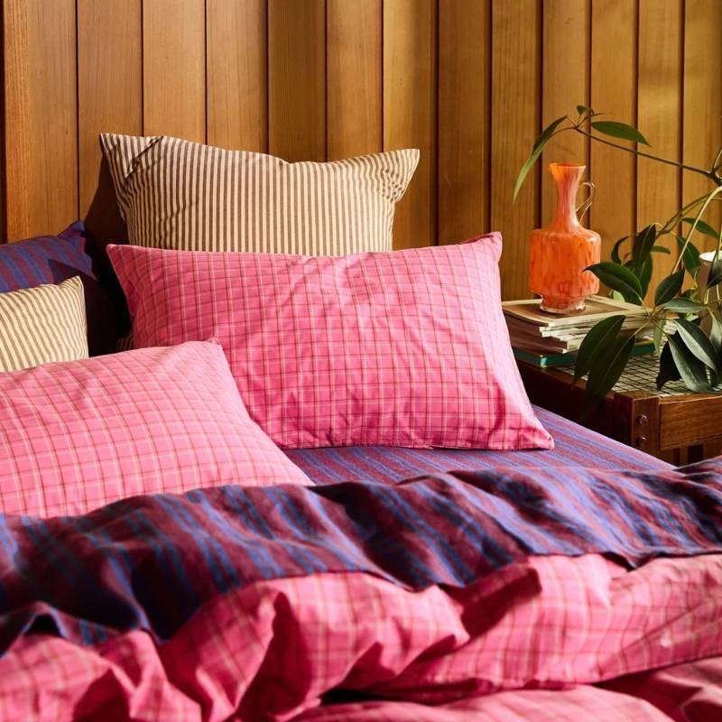 Cosmin Cotton Pillowcase Set - Pansy Standard