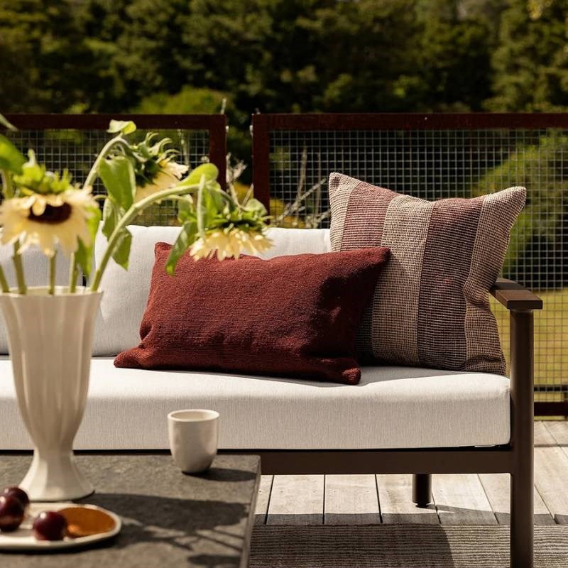 Clipper Cushion Cover 40x60cm in claret