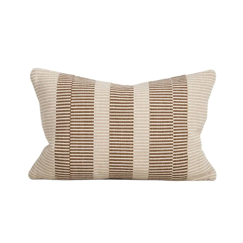 Solar Cushion Cover 40x60cm in chocolate