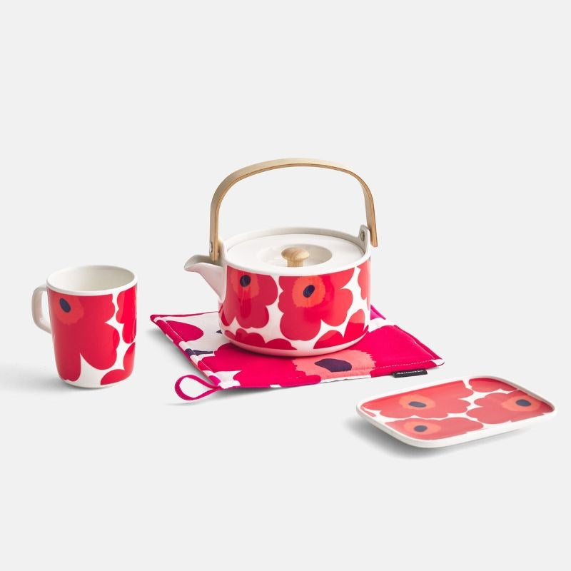 Marimekko Unikko Mug 250ml in reds