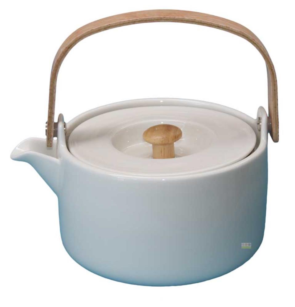 Oiva Teapot 700ml in white