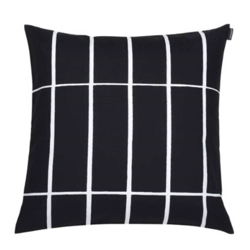 Tiiliskivi Cushion Cover 50cm in black, white