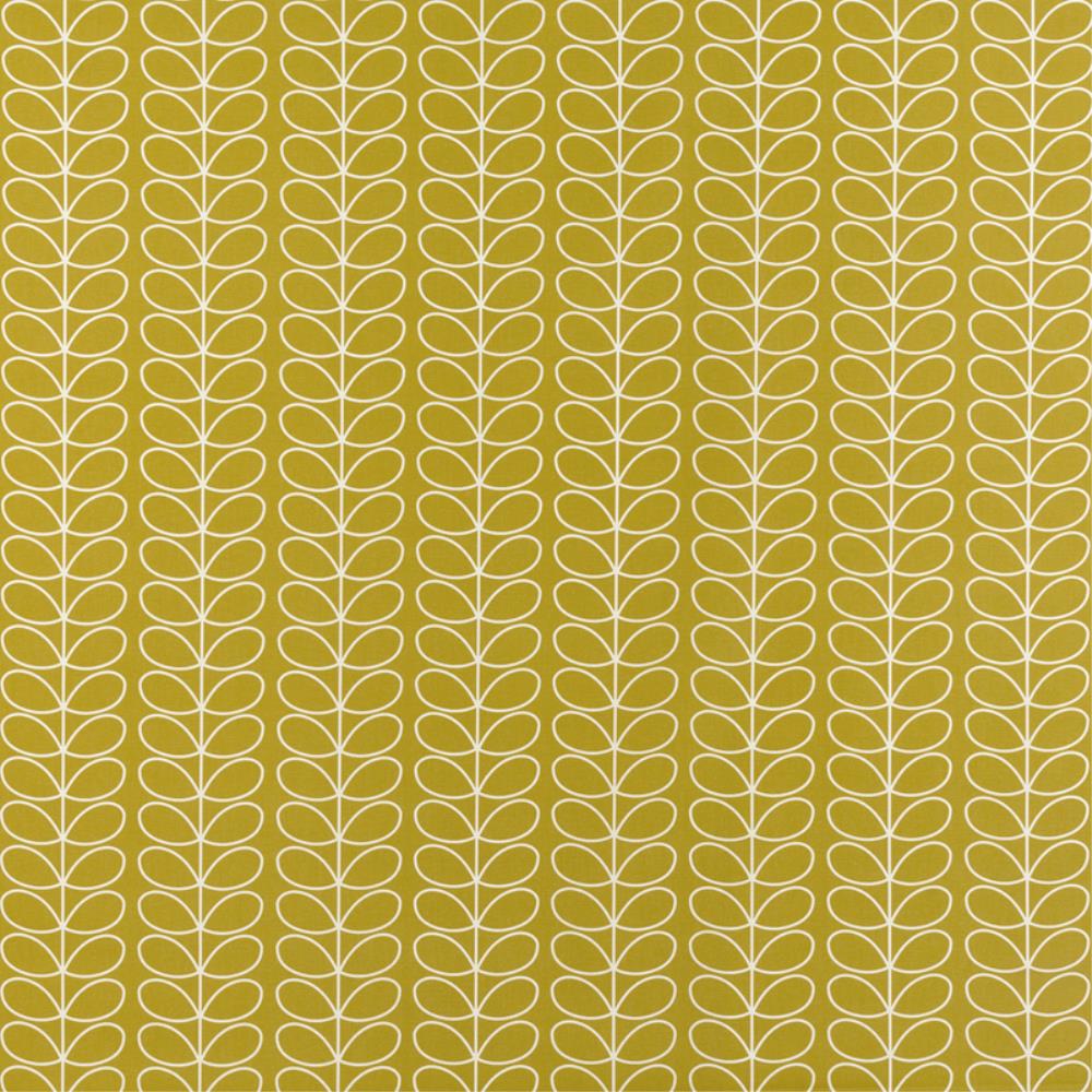 Linear Stem in dandelion yellow fabric