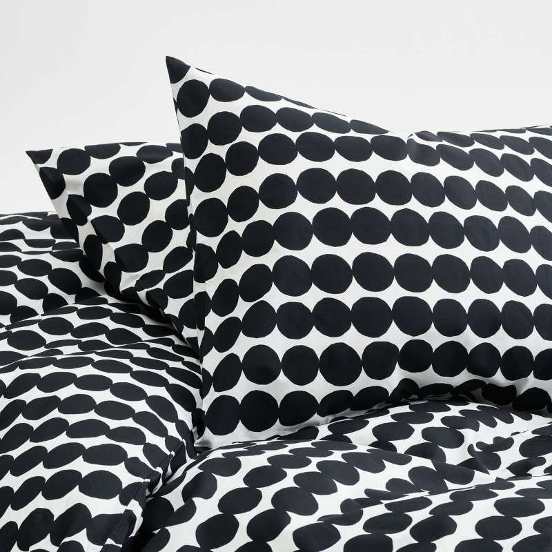 Rasymatto Pillow Case 50x70/75 cm in white, black