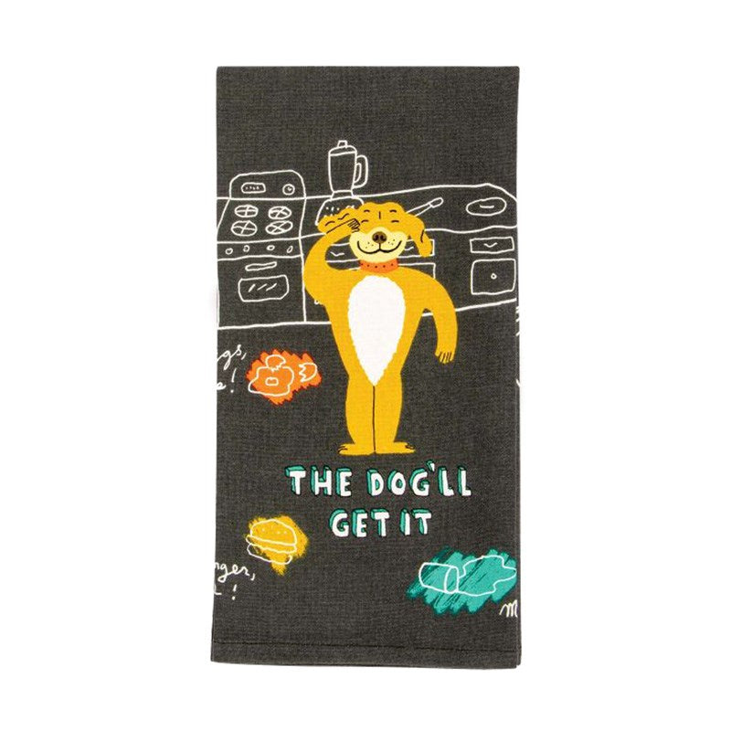 Tea Towel - The Dog&#39;ll Get It