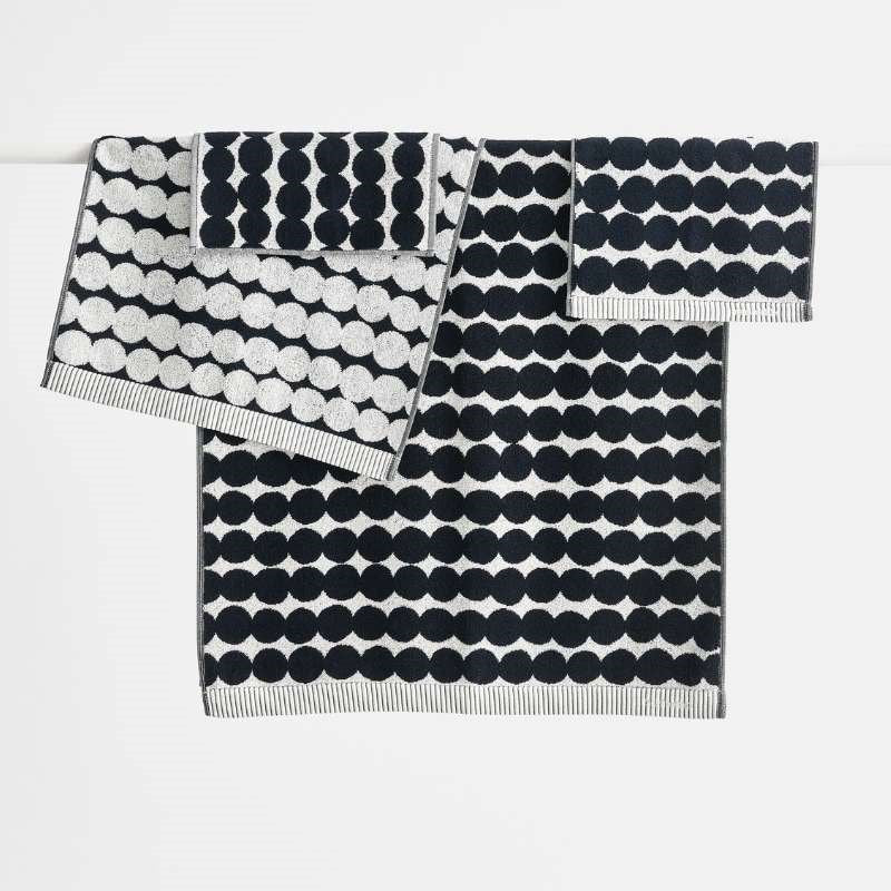Rasymatto Hand Towel 50x70cm in white, black