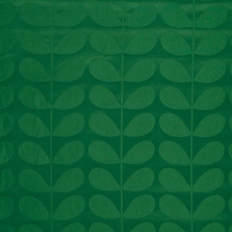 Jacquard Stem Fabric in jade