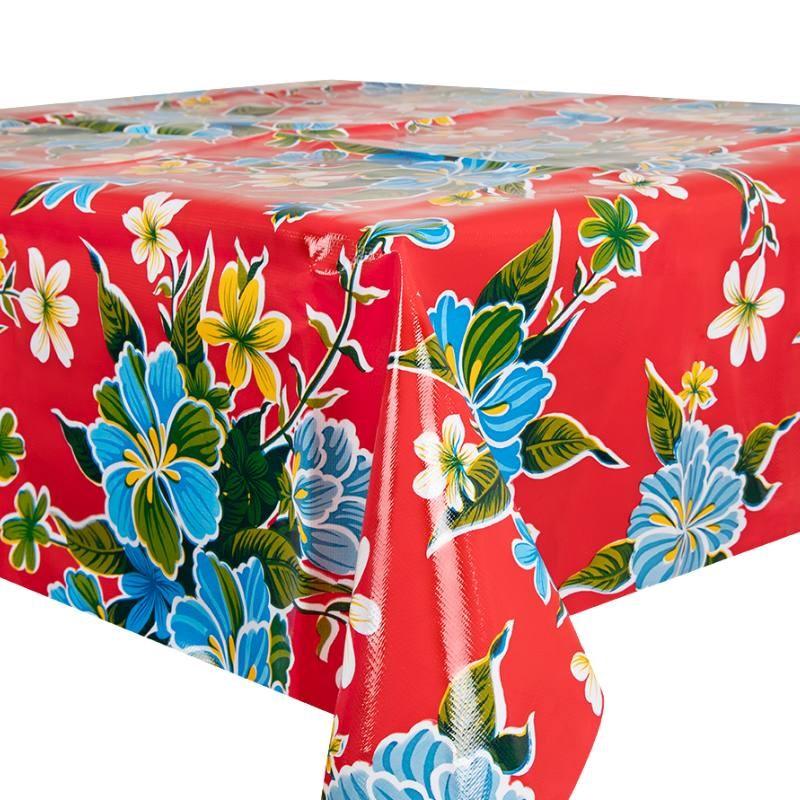 Fortin Oilcloth in red - Bolt of Cloth - Kitsch Kitchen