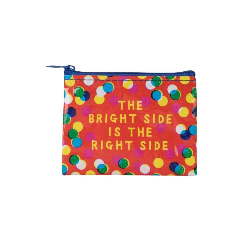 Coin Purse - Bright Side - Bolt of Cloth - Blue Q