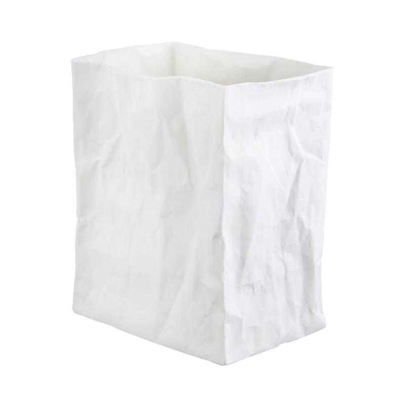 Rader Paper Bag Porcelain Vase Large - Bolt of Cloth - Rader