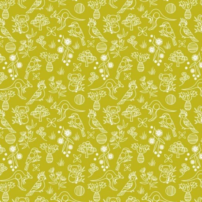 Wild and Free Outline Fabric - Bolt of Cloth - Other