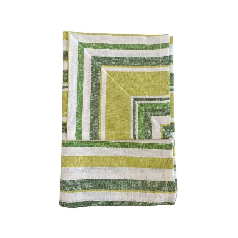 Peridot Stripe Tea Towel