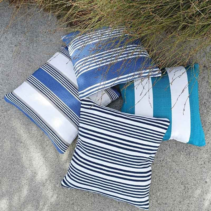 Riviera Outdoor Cushion Cover 50cm in navy