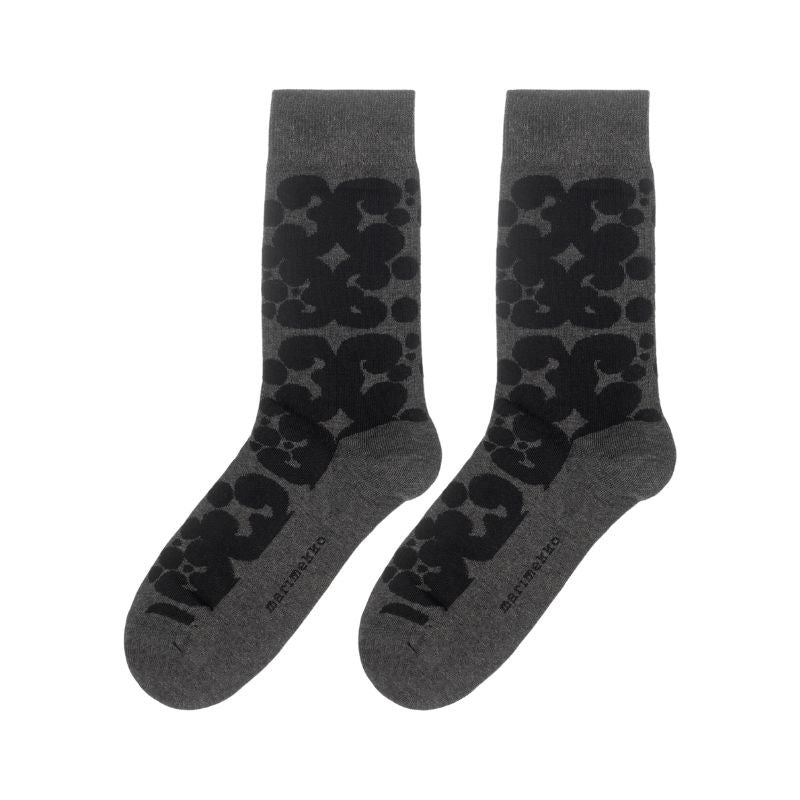 Kasvaa Keidas Socks in black, dark grey
