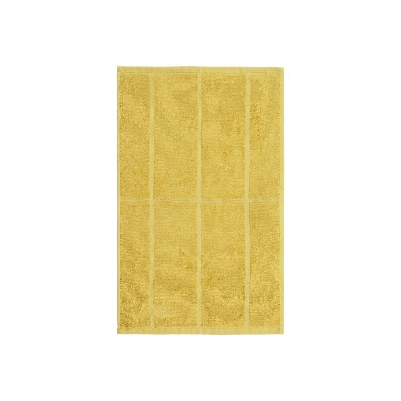 Tiiliskivi Guest Towel 30x50cm in ochre, yellow
