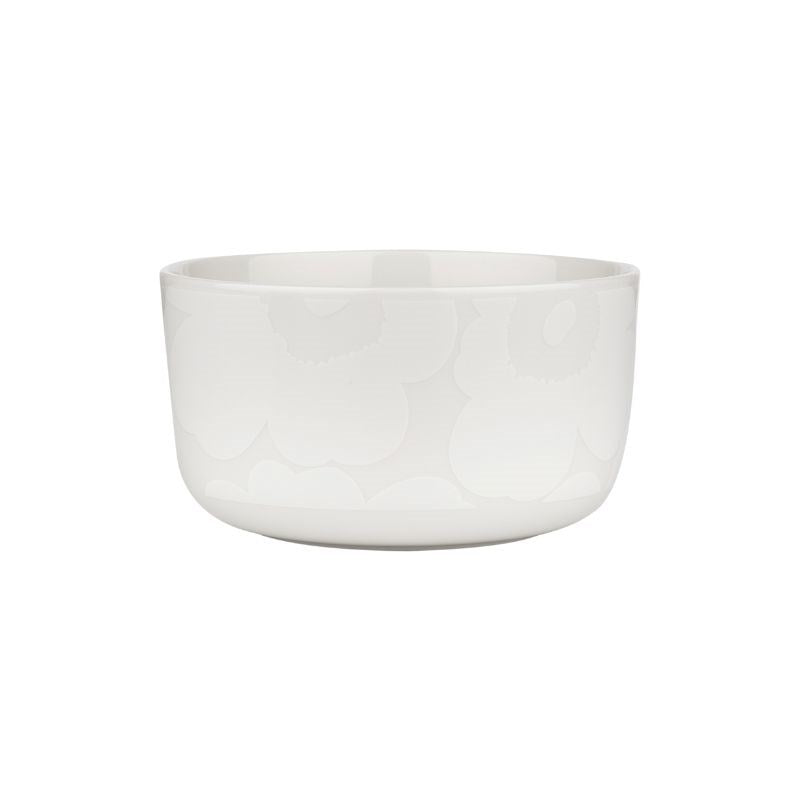 Unikko Bowl 500ml in white, off white