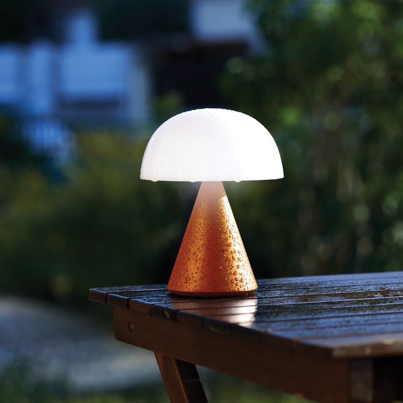 Lexon Mina L LED Lamp in orange