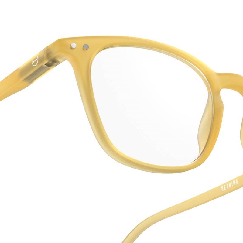 Reading Glasses Collection E in honey yellow