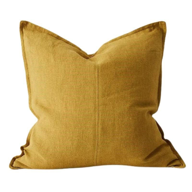Como Linen Cushion Cover 50cm in moss