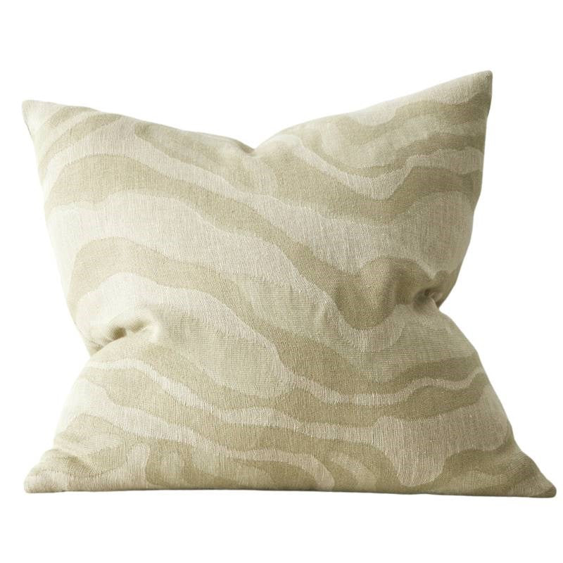 Clunes Linen Cushion Cover 50cm in sage