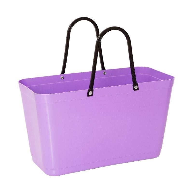 Hinza Green Plastic Bag in lilac