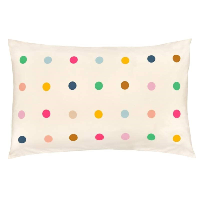 Confetti Spot Pillowcase 50x75cm