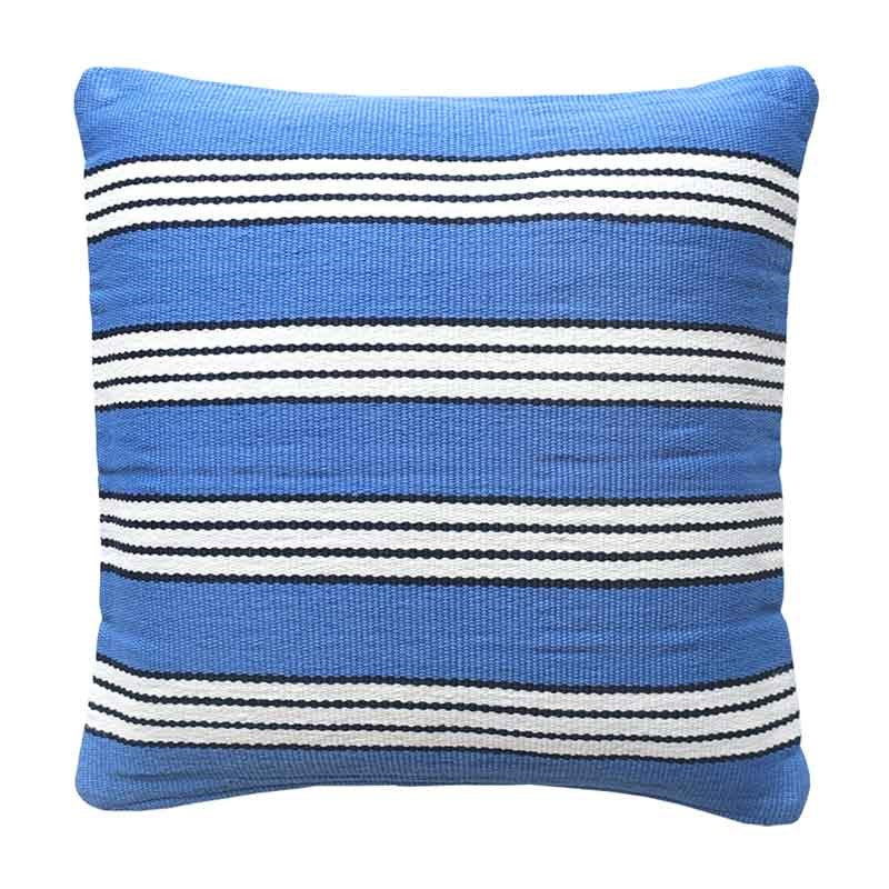 Reef Outdoor Cushion Cover 50cm in blue, white