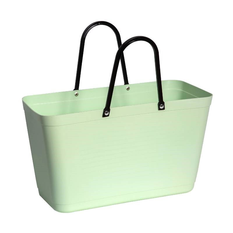 Hinza Green Plastic Bag in light green