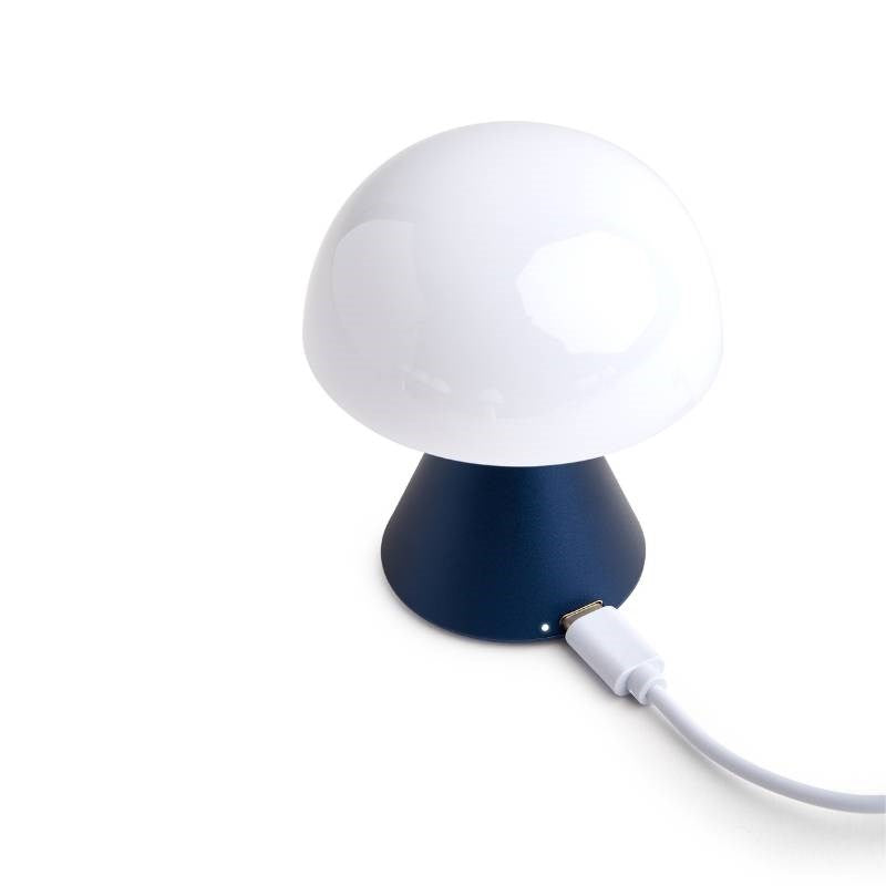 Lexon Mina Mini LED Lamp in dark blue
