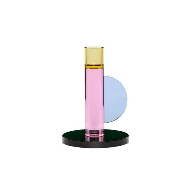 Astro Candlestick Holder in pink