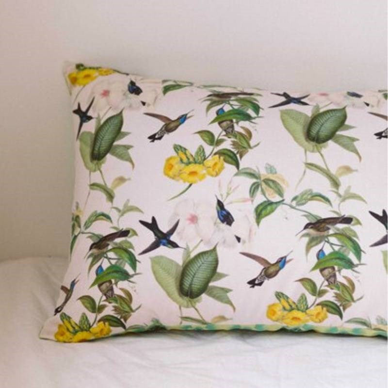 Hummingbird Pillowcase Pair