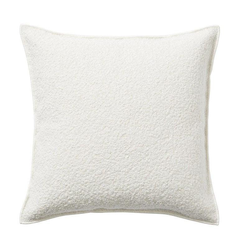 Alberto Cushion Cover 50cm in ivory - Bolt of Cloth - Weave