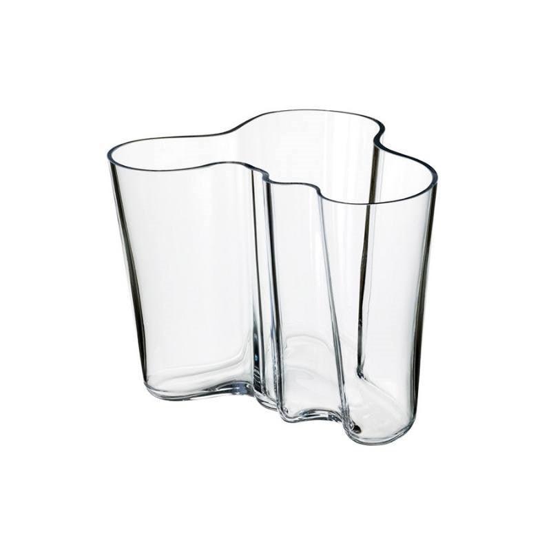 Alvar Aalto Vase 16cm in clear - Bolt of Cloth - iittala