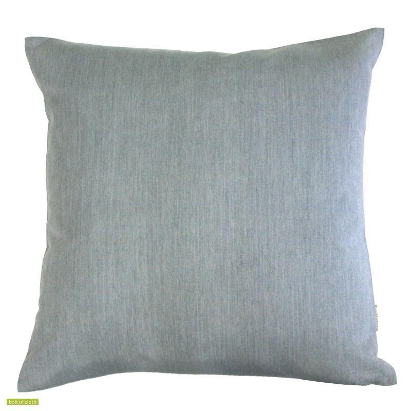 Cast Outdoor Cushion Cover 45cm in mist - Bolt of Cloth - Bolt of Cloth