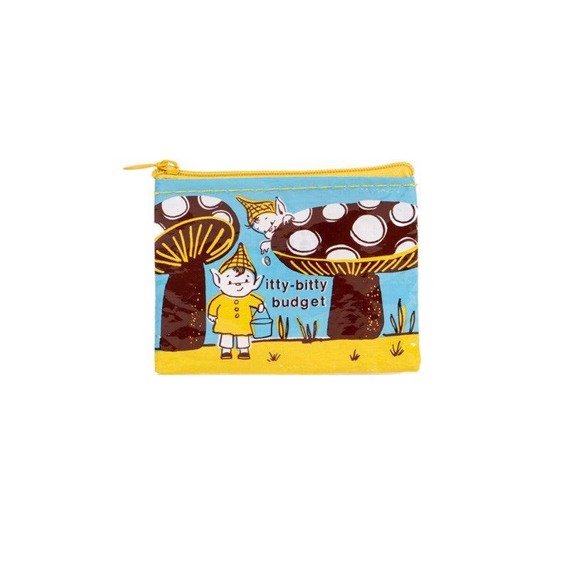 Coin Purse - Itty Bitty Budget - Bolt of Cloth - Blue Q