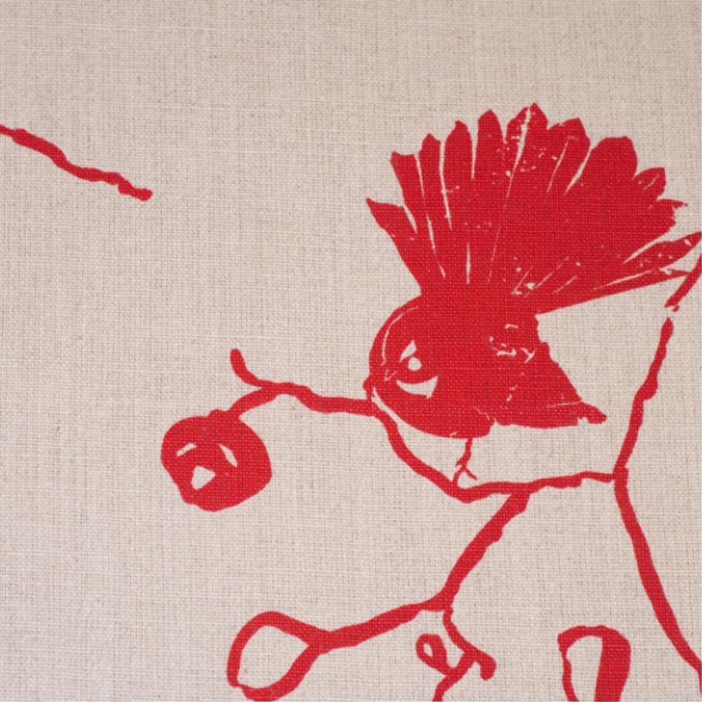 Fantails Linen in  Berry - Bolt of Cloth - Hemptech