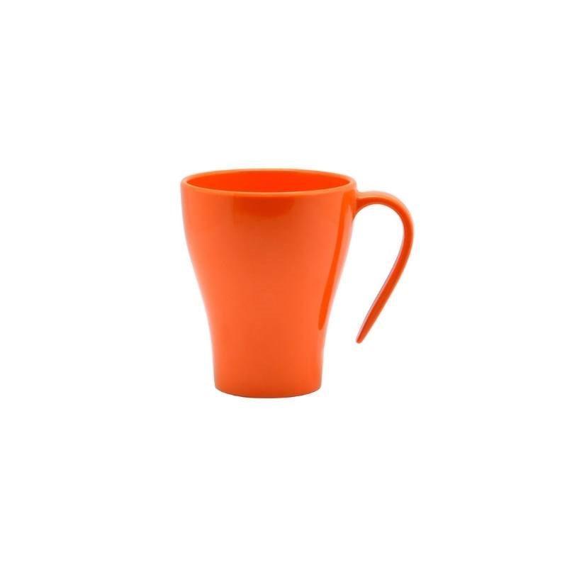 Gelato Stacking Mug 330ml in orange - Bolt of Cloth - JAB