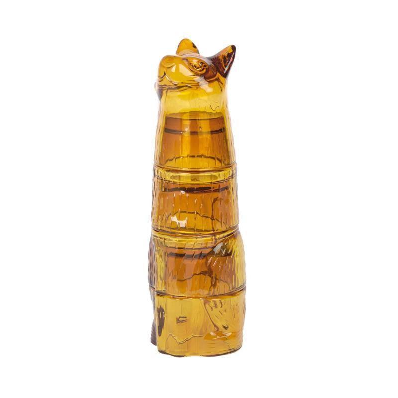 Ginger Kitty Stacking Glasses - Bolt of Cloth - DOIY