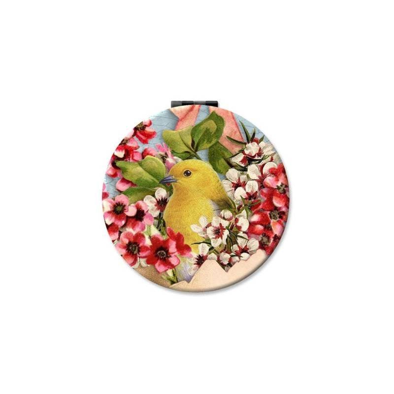 Hatching a Scheme Cosmetic Mirror - Bolt of Cloth - Wolfkamp & Stone