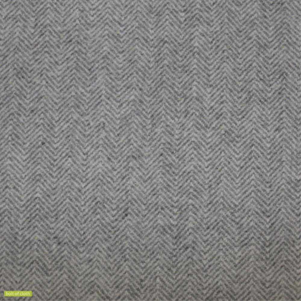 Herringbone Wool in grey - Bolt of Cloth - Bolt of Cloth