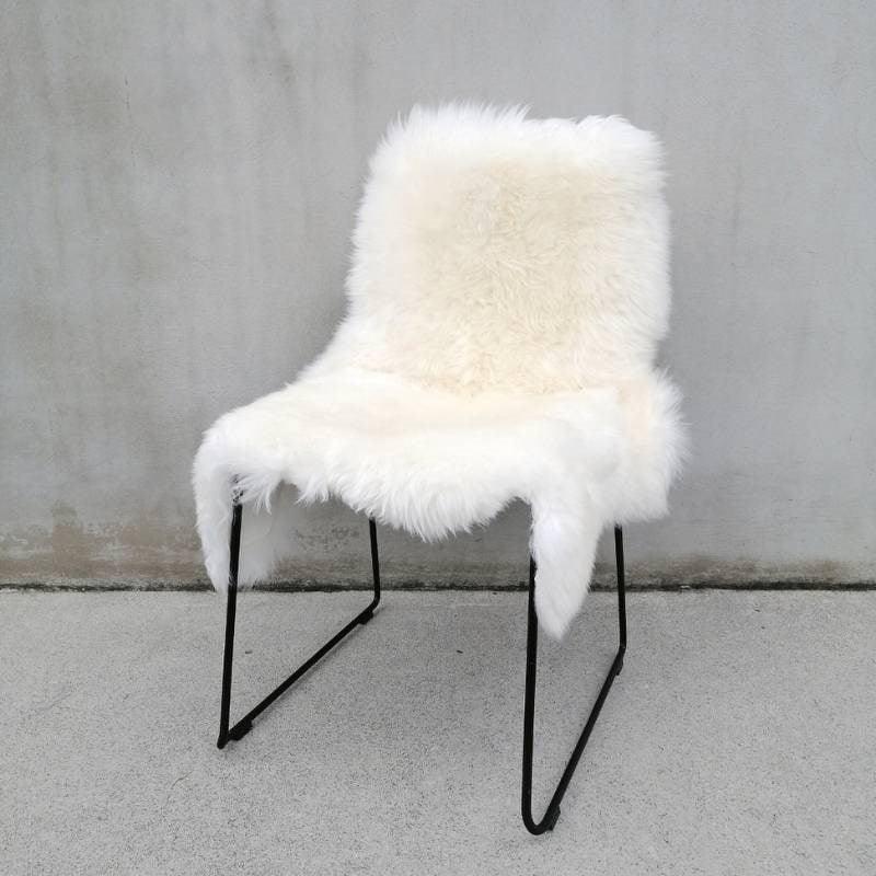 Ivory Sheepskin Rug - Bolt of Cloth - NZ Design