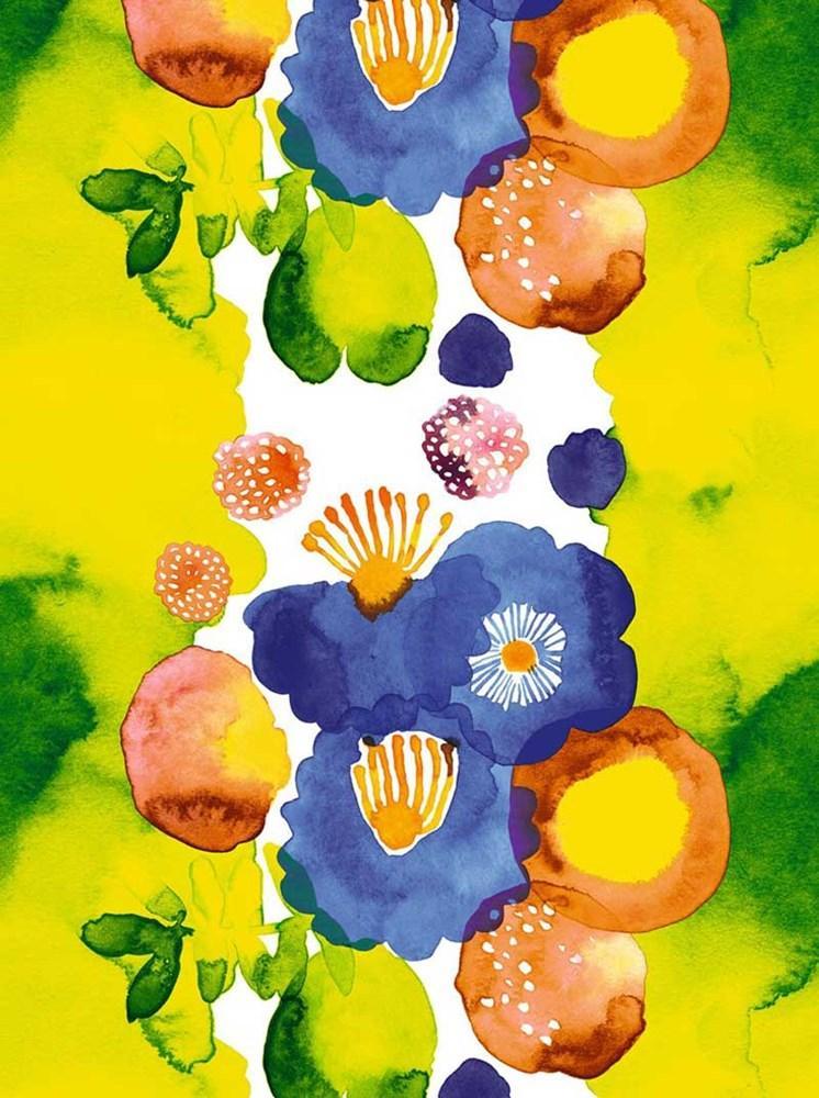 Juhannustaika Fabric - Bolt of Cloth - Marimekko