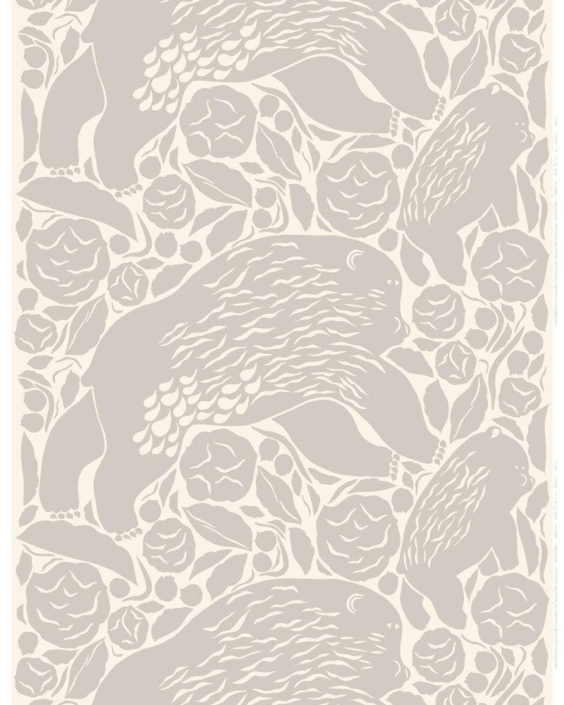 Karhuemo Cotton Panama Fabric in echru, beige - Bolt of Cloth - Marimekko