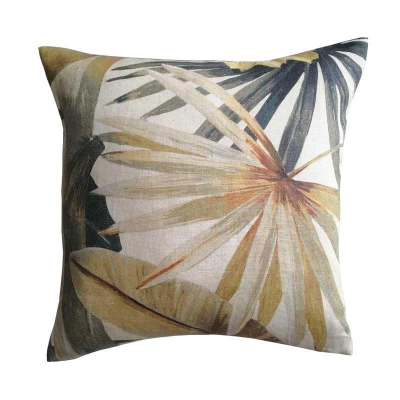 La Palma Cushion Cover 50cm in gilver - Bolt of Cloth - Bolt of Cloth