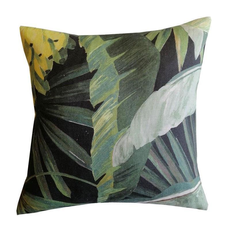 La Palma Cushion Cover 50cm in midnight - Bolt of Cloth - Bolt of Cloth