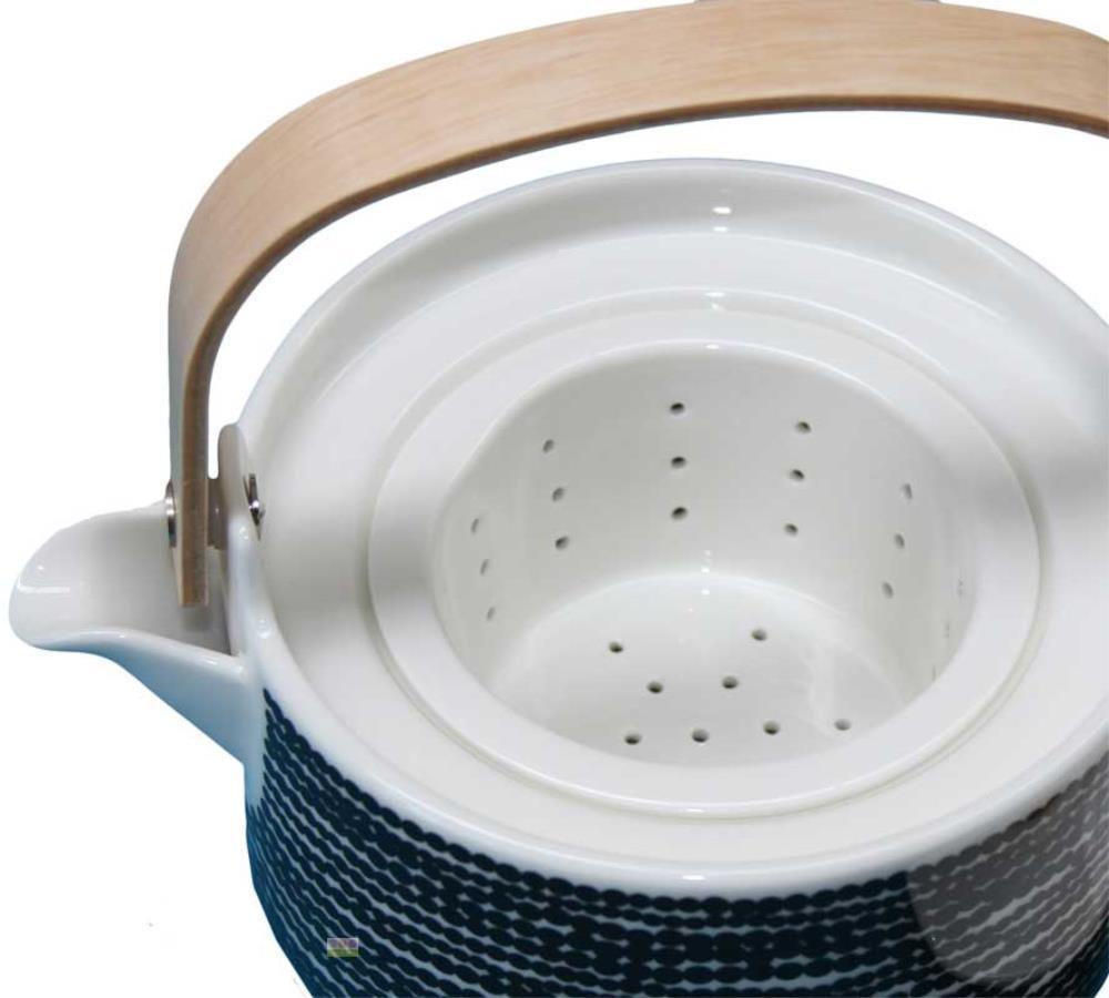 Marimekko Teapot in Siirtolapuutarha 700ml - Bolt of Cloth - Marimekko