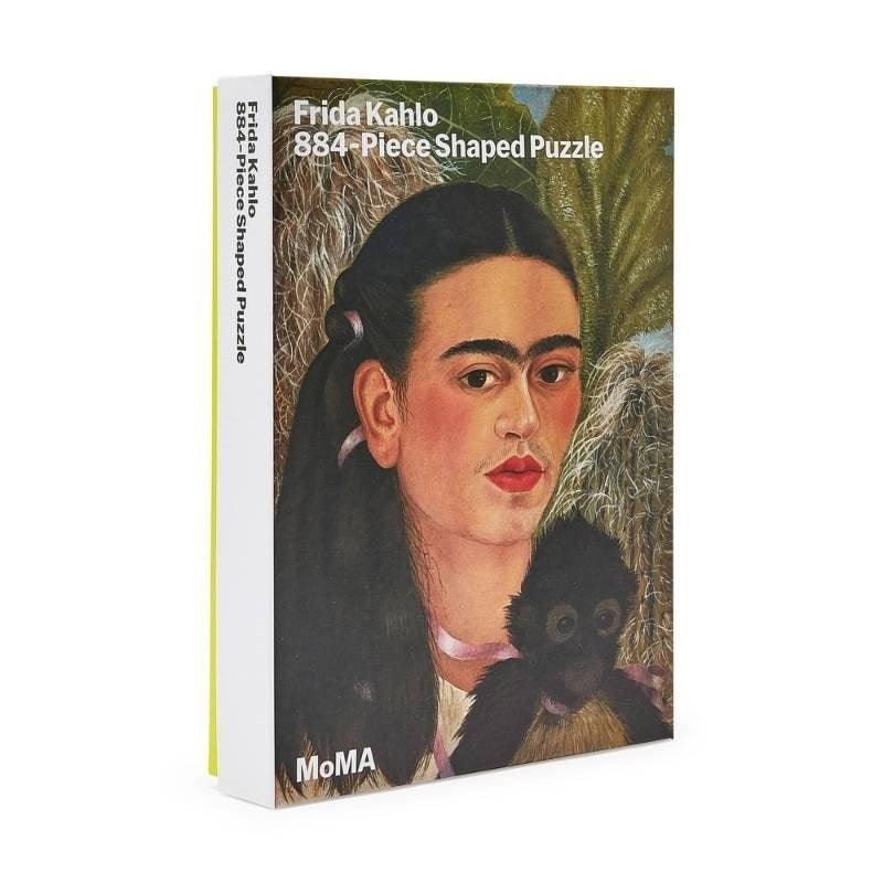 Moma Frida Kahlo Shaped 884 Piece Puzzle - Bolt of Cloth - MOMA