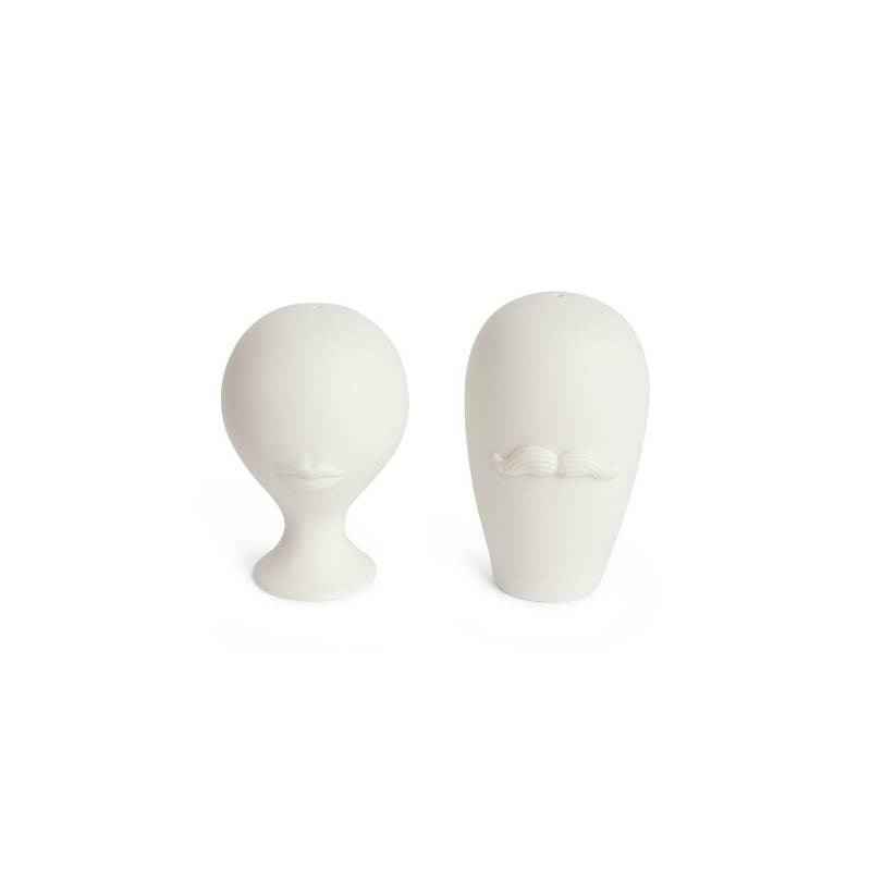 Mr. and Mrs. Muse Salt and Pepper Shakers - Bolt of Cloth - Jonathan Adler