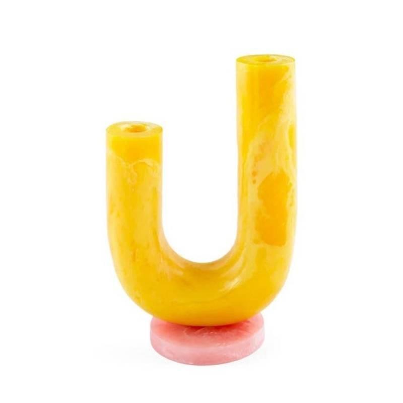 Mustique Double Tube Vase - Bolt of Cloth - Jonathan Adler