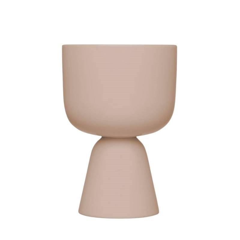 Nappula Plant Pot in beige - Bolt of Cloth - iittala